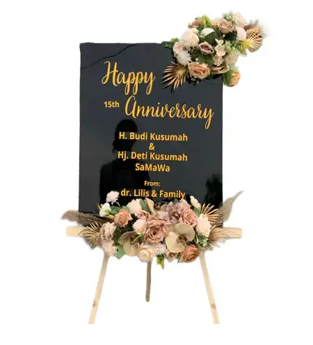 Papan Bunga Akrilik Cidatar